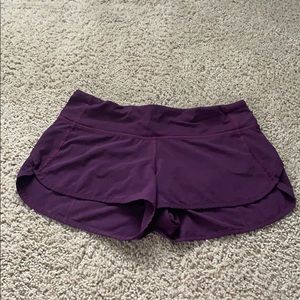 Lululemon running shorts